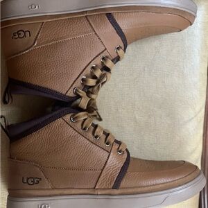 UGG CALI HYPERION Chukka Men/Women Size 7/9 Boots Unisex Chestnut Brown